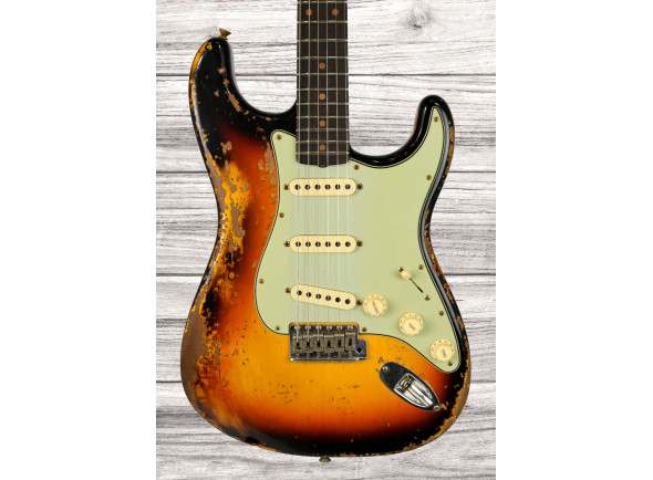 Fender Custom Shop Limited Edition 61 Stratocaster Super Heavy Relic 3TSB Fender Custom Shop Limited Edition 61 Stratocaster Super Heavy Relic 3TSB